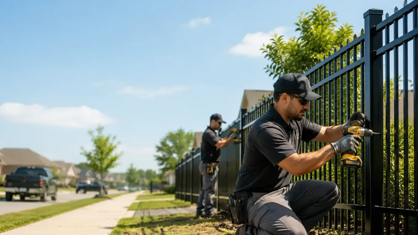 Metal Fence Installation in Hastings, MN
